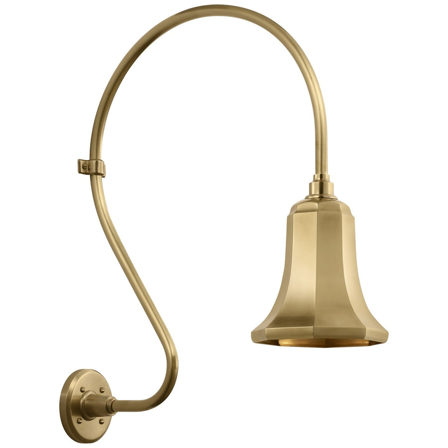 Visual Comfort Signature - TOB 2805HAB/S8-HAB - LED Barn Light - Academy Barn Light - Hand-Rubbed Antique Brass