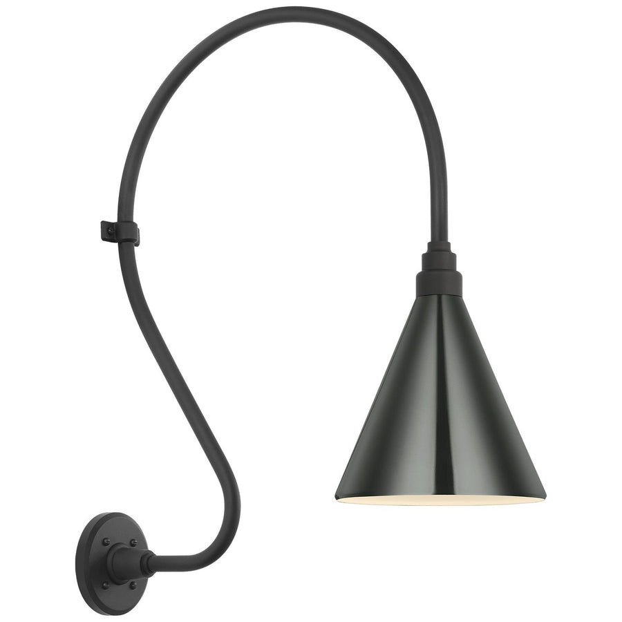 Visual Comfort Signature - TOB 2805MBK/S10-G - LED Barn Light - Academy Barn Light - Matte Black