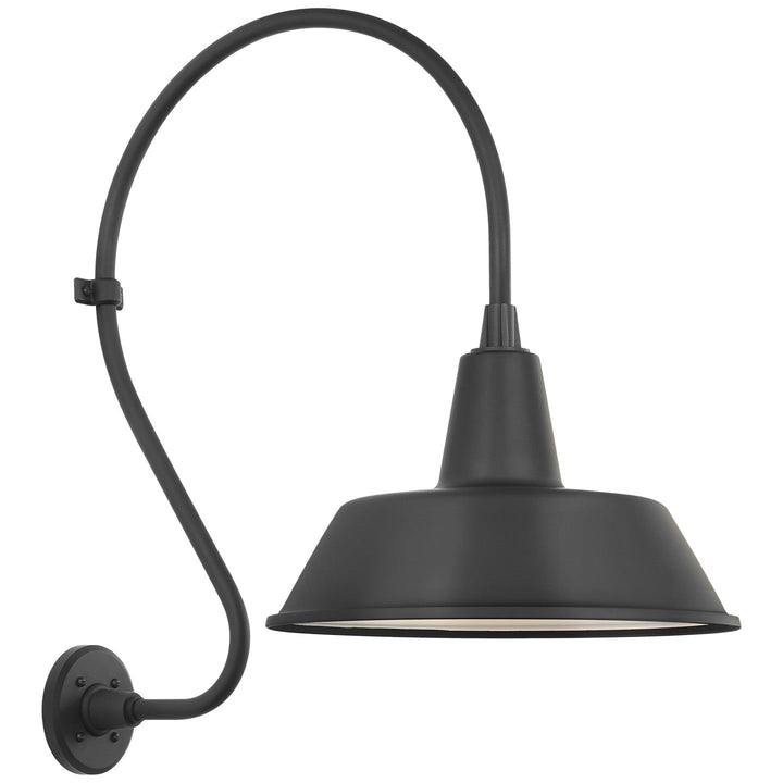 Visual Comfort Signature - TOB 2805MBK/S2-MBK - LED Barn Light - Academy Barn Light - Matte Black