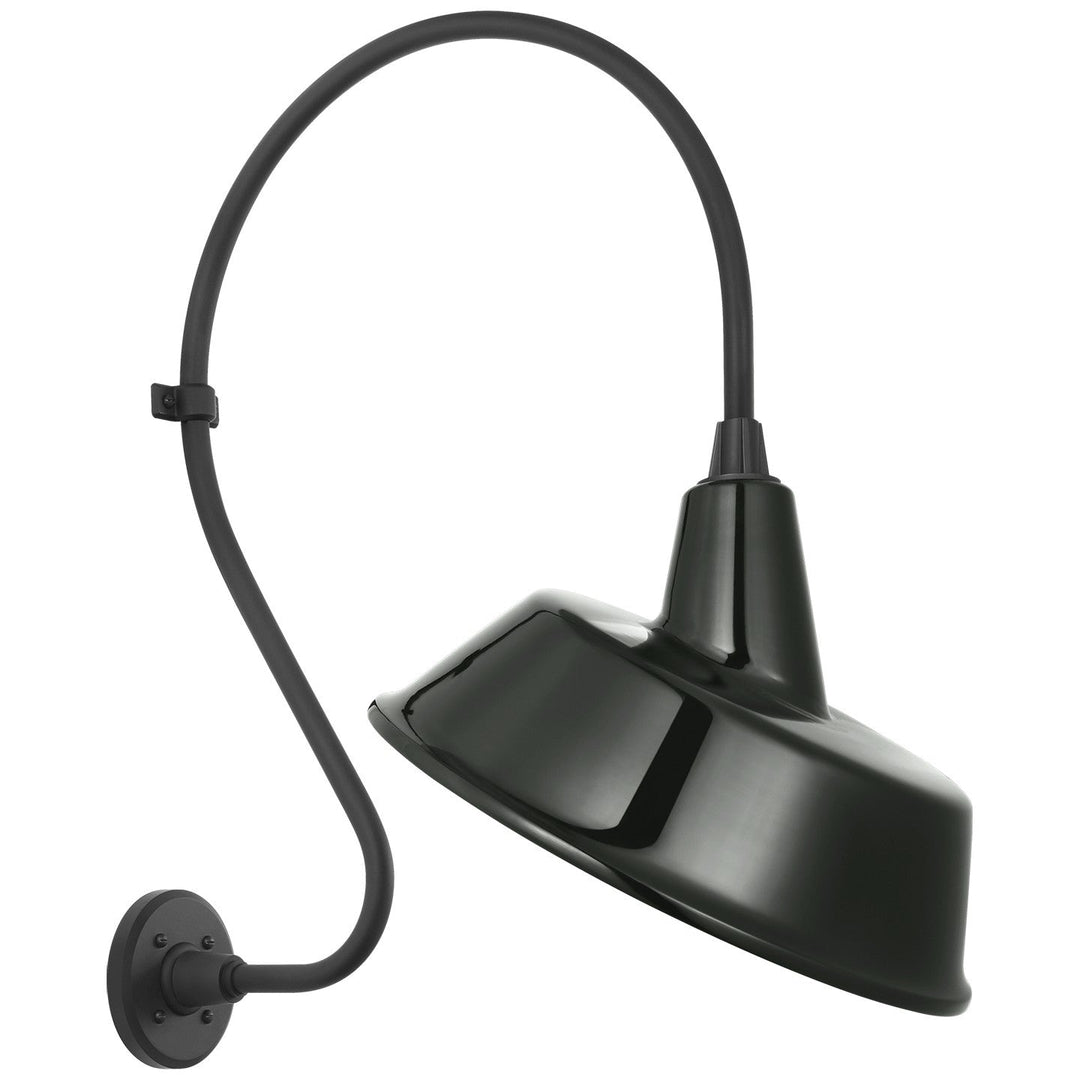 Visual Comfort Signature - TOB 2805MBK/S4-G - LED Barn Light - Academy Barn Light - Matte Black