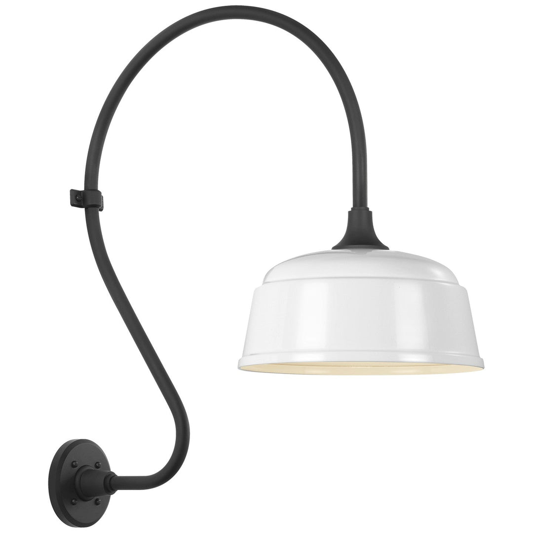 Visual Comfort Signature - TOB 2805MBK/S6-WHT - LED Barn Light - Academy Barn Light - Matte Black