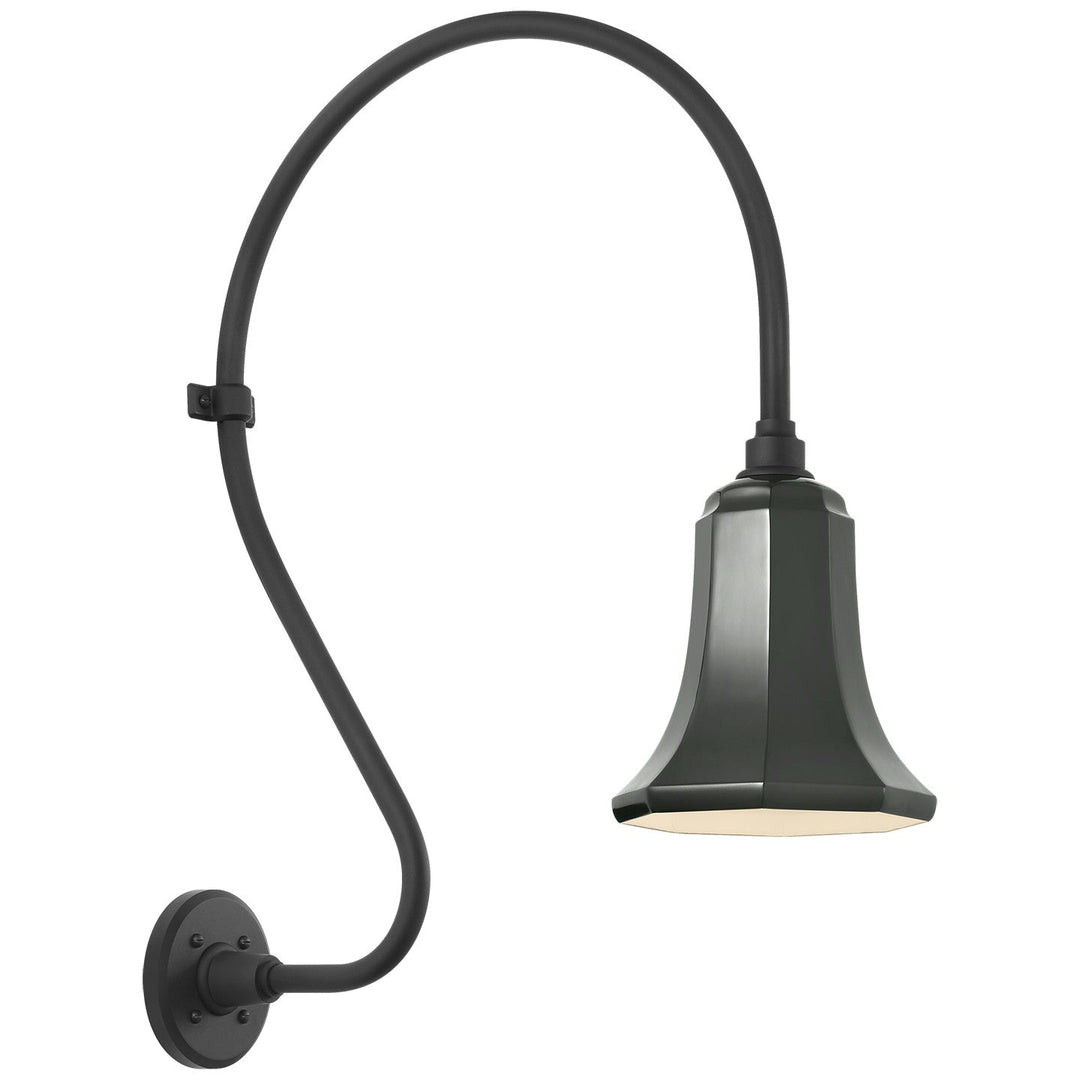 Visual Comfort Signature - TOB 2805MBK/S8-G - LED Barn Light - Academy Barn Light - Matte Black