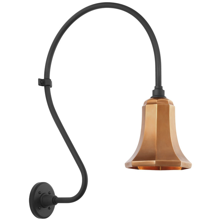 Visual Comfort Signature - TOB 2805MBK/S8-SC - LED Barn Light - Academy Barn Light - Matte Black