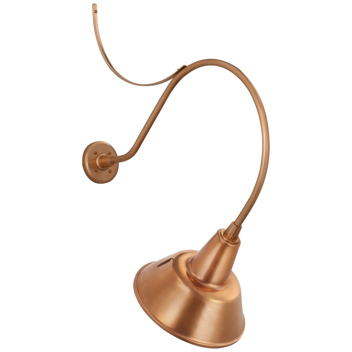 Visual Comfort Signature - TOB 2806SC/S1-SC - LED Barn Light - Academy Barn Light - Soft Copper