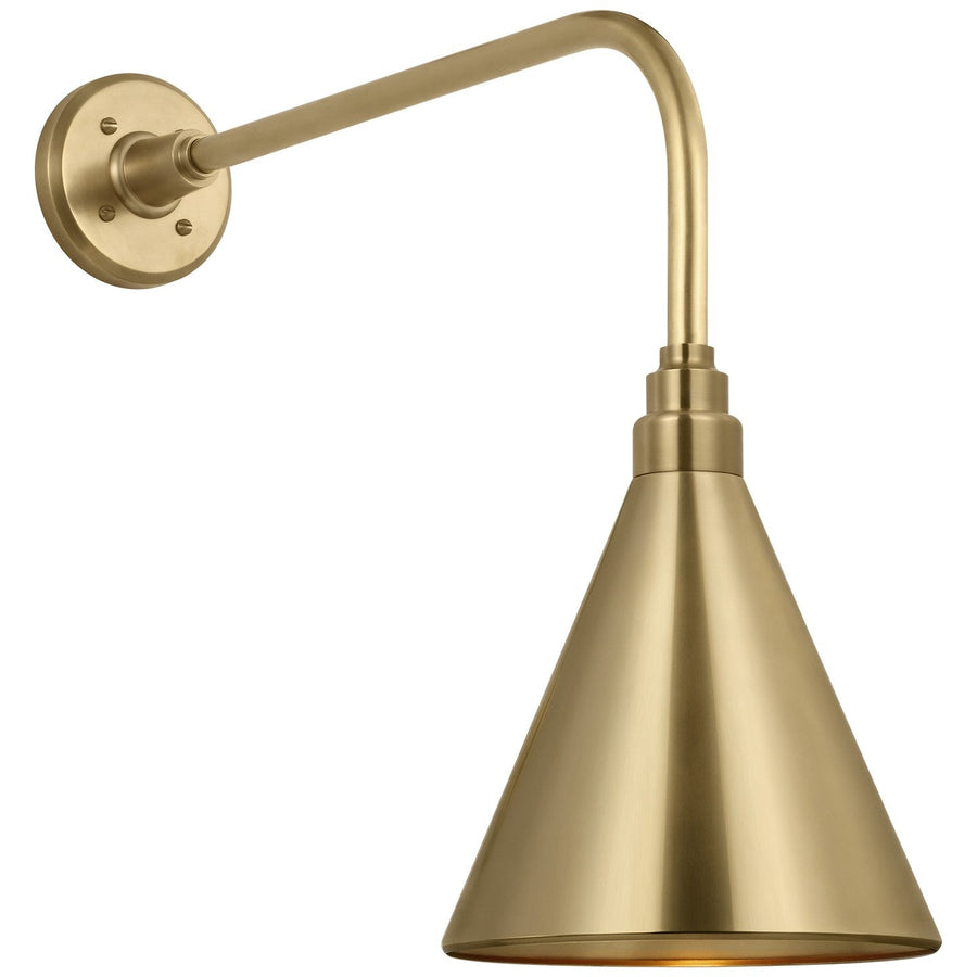 Visual Comfort Signature - TOB 2809HAB/S10-HAB - LED Barn Light - Academy Barn Light - Hand-Rubbed Antique Brass