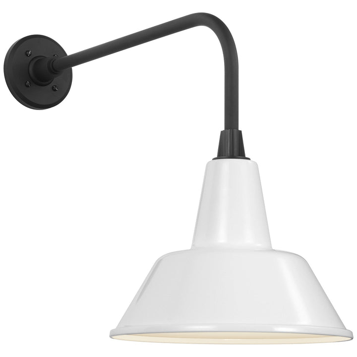 Visual Comfort Signature - TOB 2809MBK/S1-WHT - LED Barn Light - Academy Barn Light - Matte Black