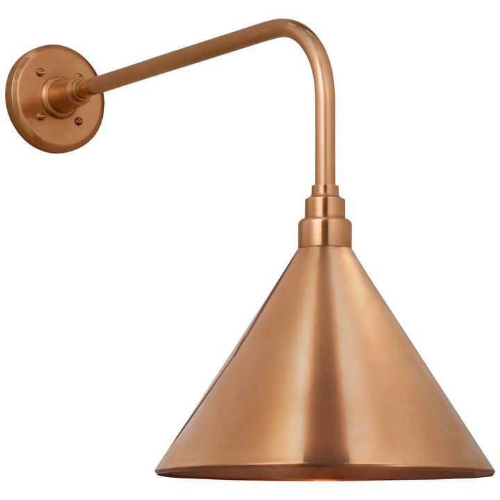 Visual Comfort Signature - TOB 2809SC/S11-SC - LED Barn Light - Academy Barn Light - Soft Copper