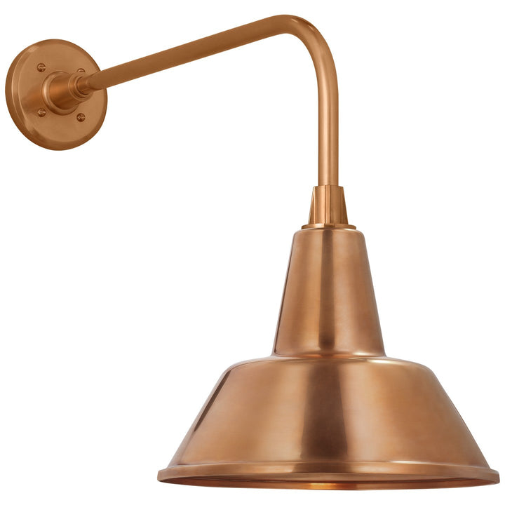Visual Comfort Signature - TOB 2809SC/S1-SC - LED Barn Light - Academy Barn Light - Soft Copper