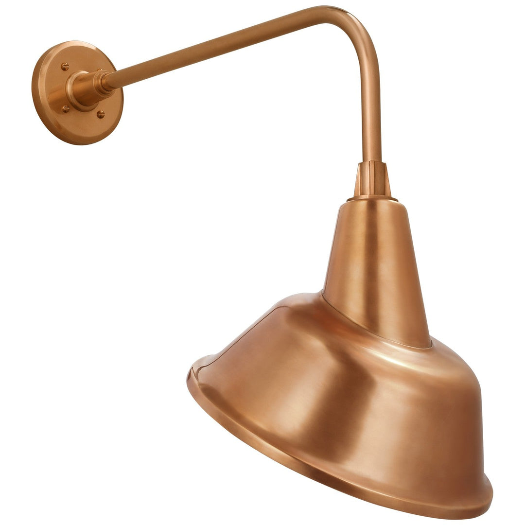 Visual Comfort Signature - TOB 2809SC/S3-SC - LED Barn Light - Academy Barn Light - Soft Copper