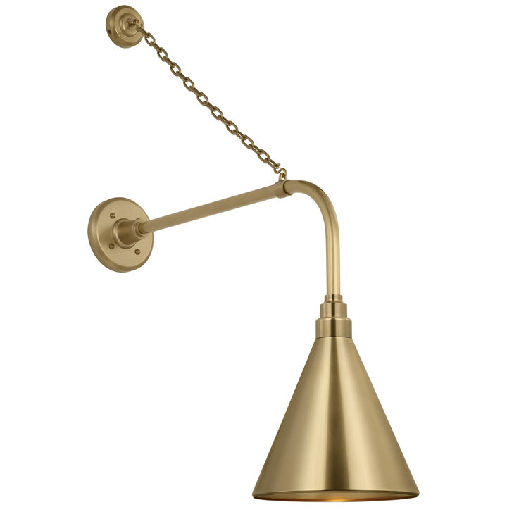 Visual Comfort Signature - TOB 2810HAB/S10-HAB - LED Barn Light - Academy Barn Light - Hand-Rubbed Antique Brass