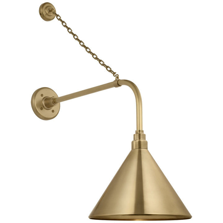 Visual Comfort Signature - TOB 2810HAB/S11-HAB - LED Barn Light - Academy Barn Light - Hand-Rubbed Antique Brass