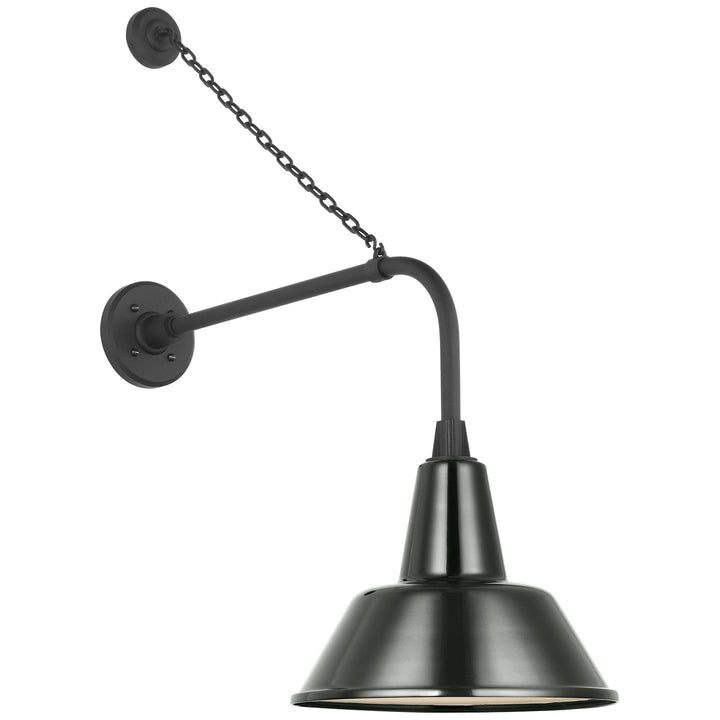 Visual Comfort Signature - TOB 2810MBK/S1-G - LED Barn Light - Academy Barn Light - Matte Black