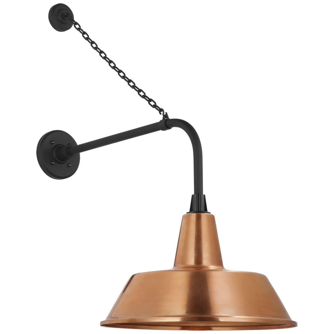 Visual Comfort Signature - TOB 2810MBK/S2-SC - LED Barn Light - Academy Barn Light - Matte Black
