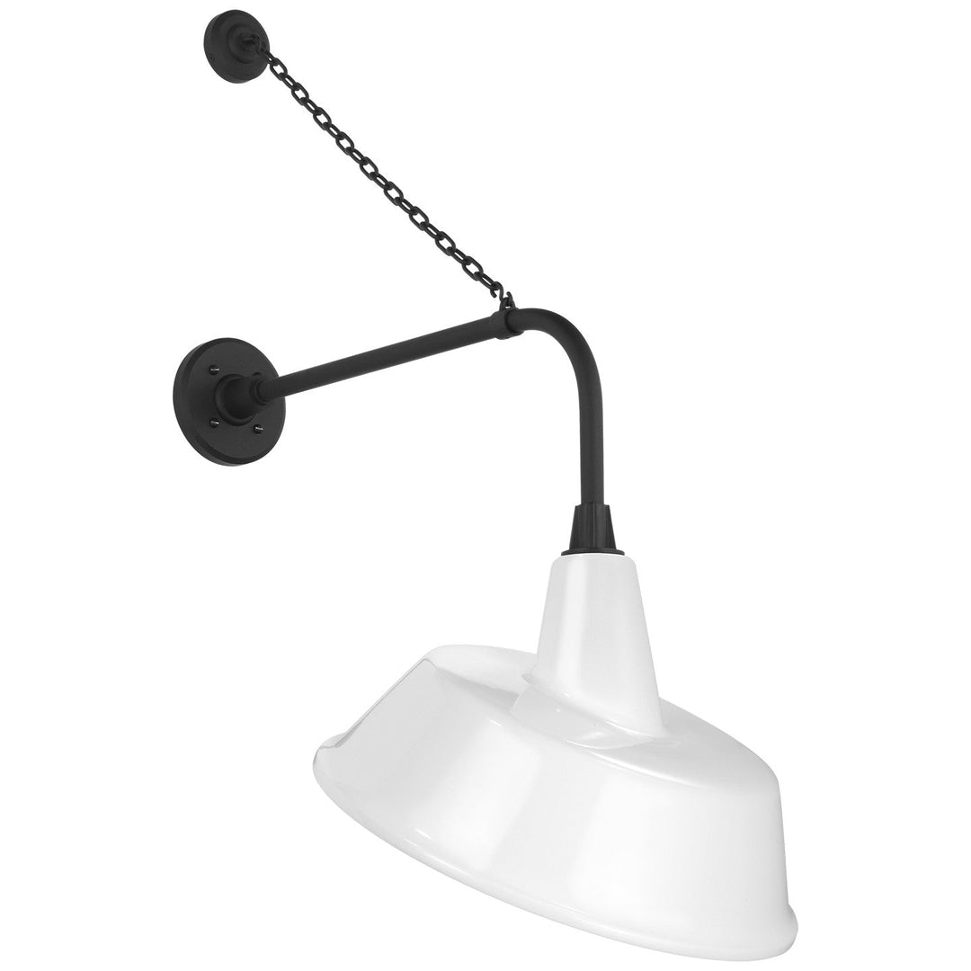 Visual Comfort Signature - TOB 2810MBK/S4-WHT - LED Barn Light - Academy Barn Light - Matte Black