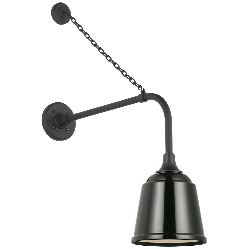 Visual Comfort Signature - TOB 2810MBK/S5-G - LED Barn Light - Academy Barn Light - Matte Black