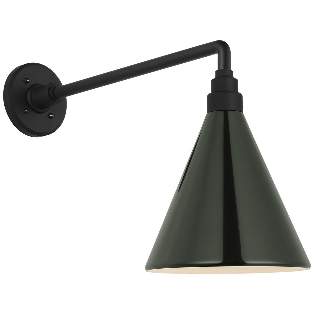 Visual Comfort Signature - TOB 2812MBK/S10-G - LED Barn Light - Academy Barn Light - Matte Black
