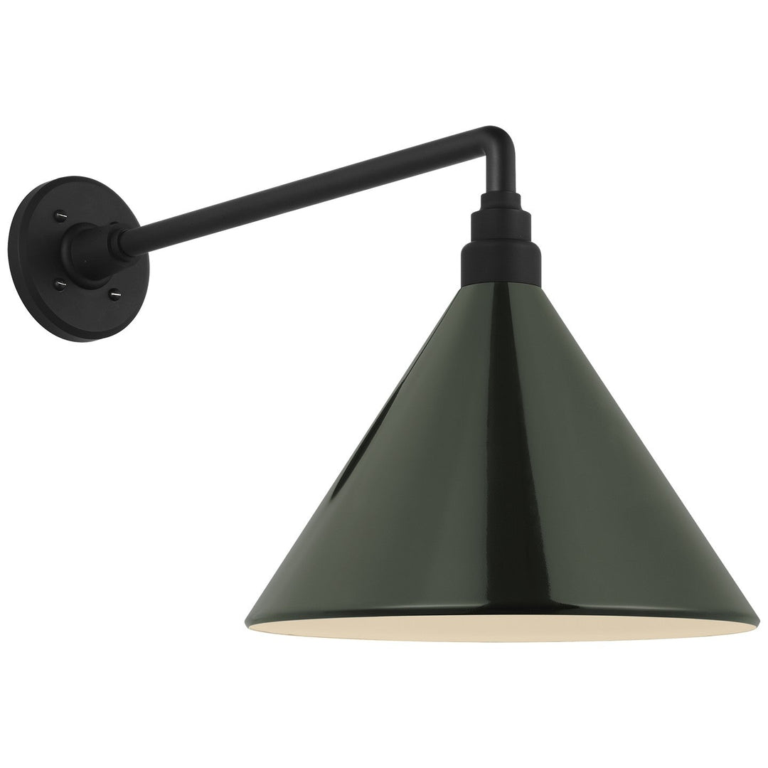 Visual Comfort Signature - TOB 2812MBK/S11-G - LED Barn Light - Academy Barn Light - Matte Black