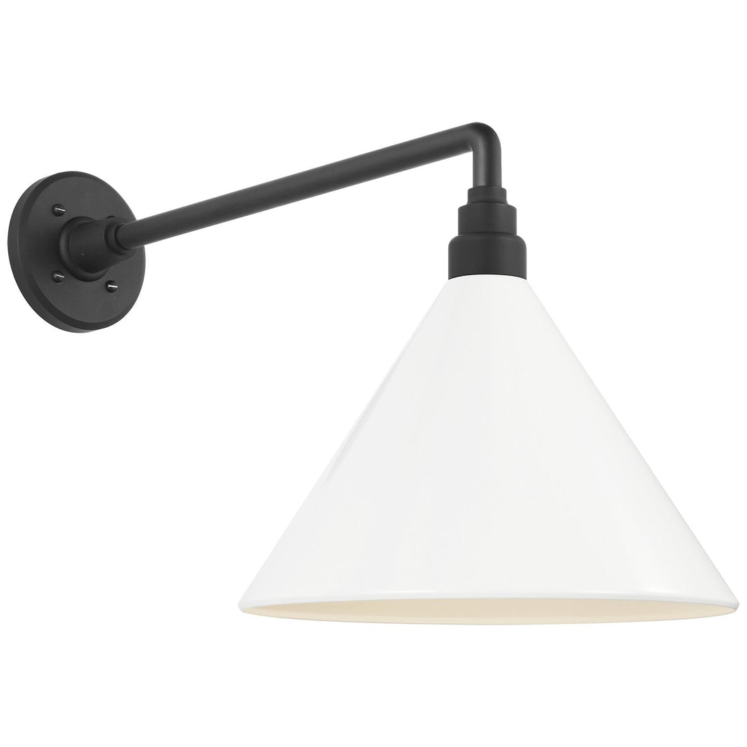 Visual Comfort Signature - TOB 2812MBK/S11-WHT - LED Barn Light - Academy Barn Light - Matte Black