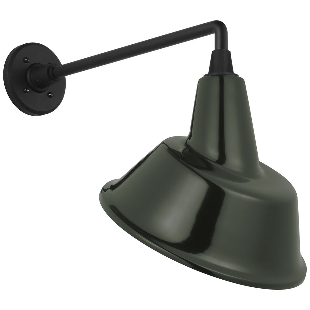 Visual Comfort Signature - TOB 2812MBK/S3-G - LED Barn Light - Academy Barn Light - Matte Black