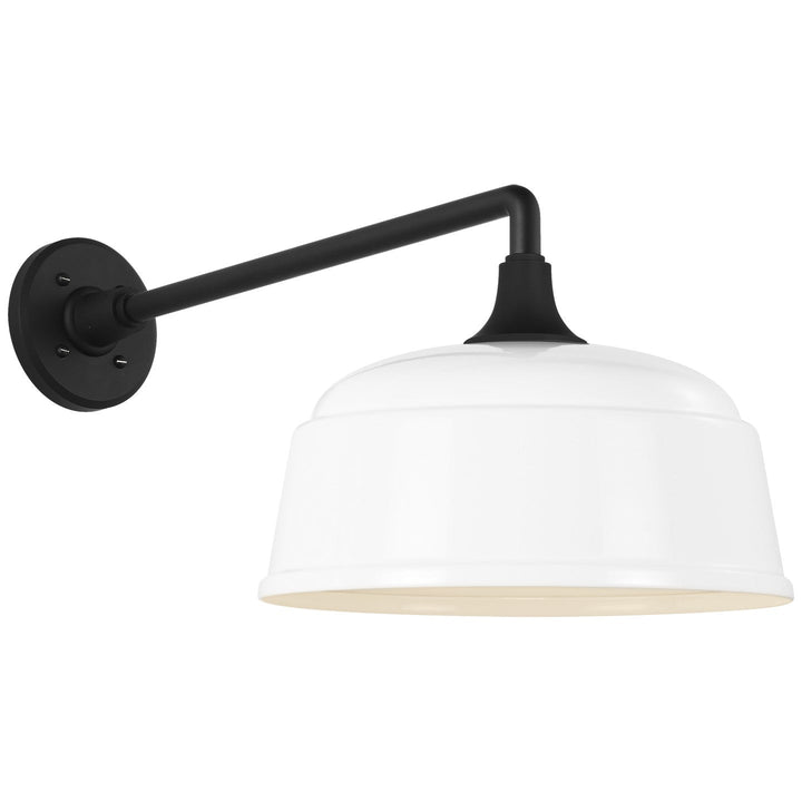 Visual Comfort Signature - TOB 2812MBK/S6-WHT - LED Barn Light - Academy Barn Light - Matte Black