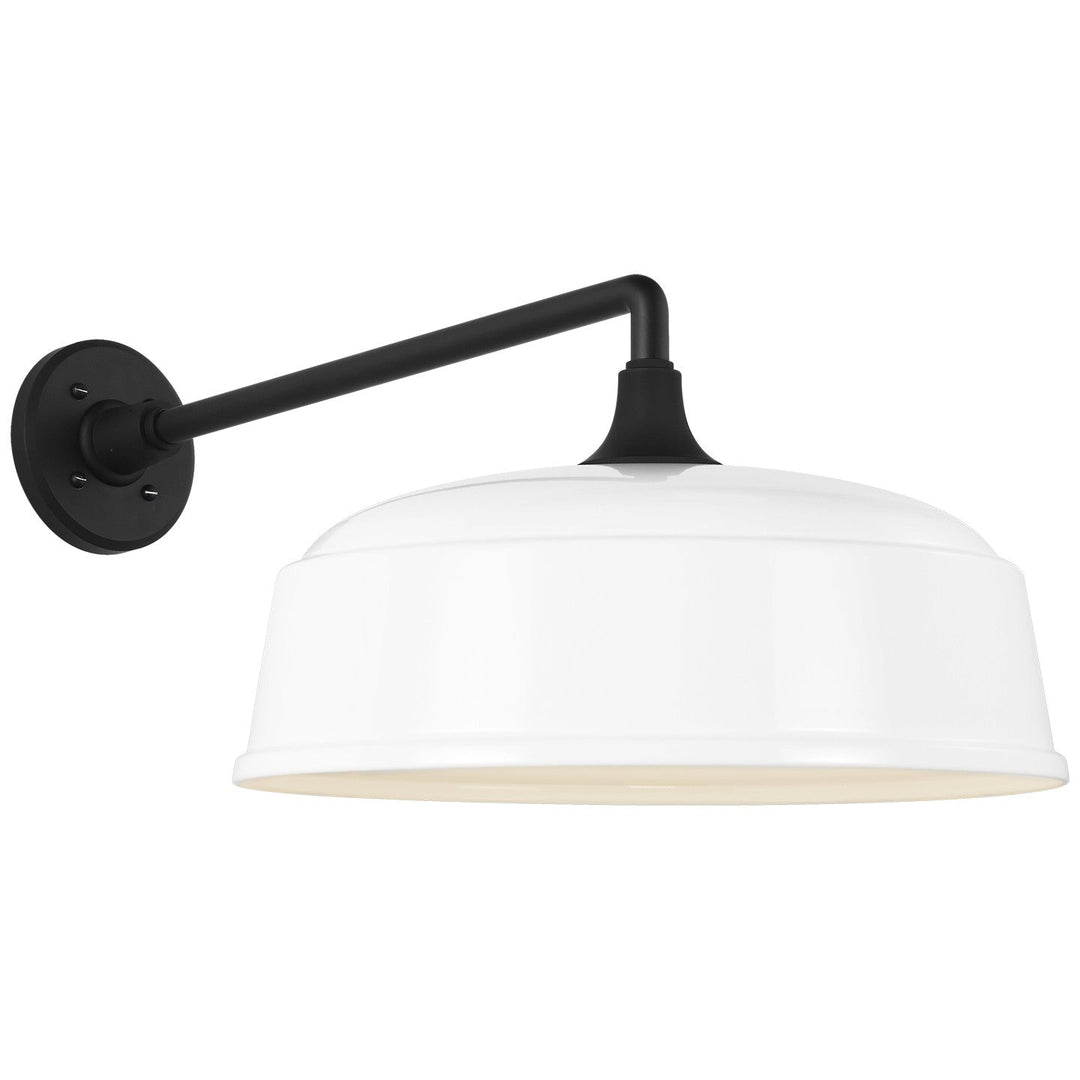 Visual Comfort Signature - TOB 2812MBK/S7-WHT - LED Barn Light - Academy Barn Light - Matte Black