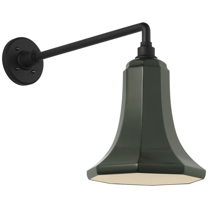 Visual Comfort Signature - TOB 2812MBK/S9-G - LED Barn Light - Academy Barn Light - Matte Black