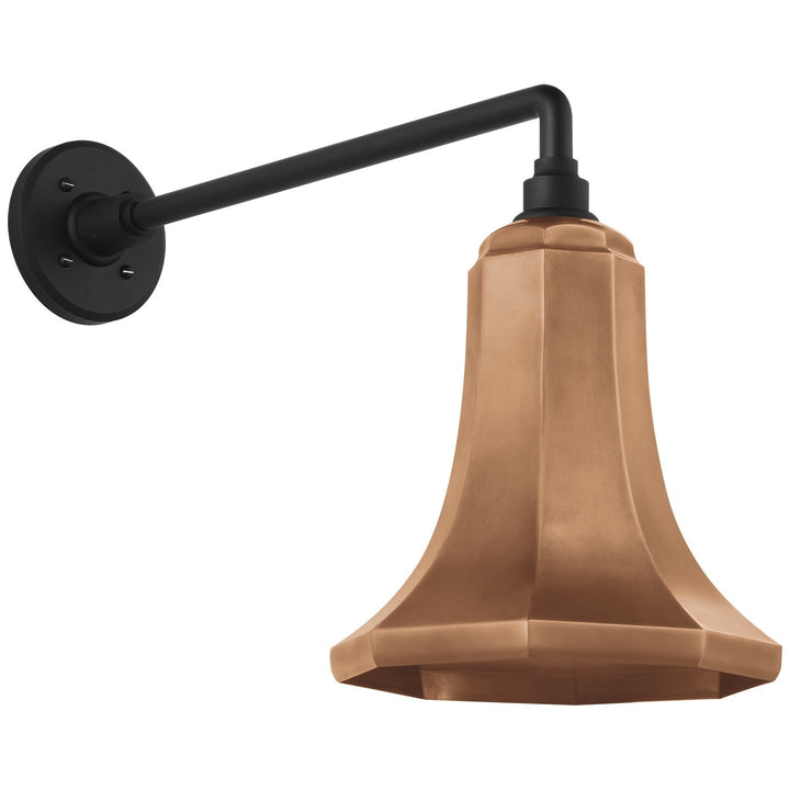 Visual Comfort Signature - TOB 2812MBK/S9-SC - LED Barn Light - Academy Barn Light - Matte Black