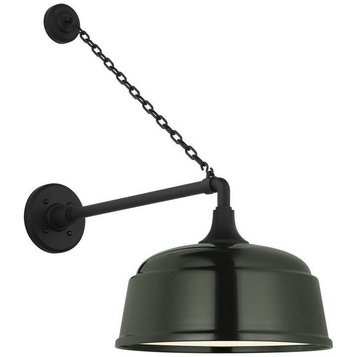 Visual Comfort Signature - TOB 2813MBK/S6-G - LED Barn Light - Academy Barn Light - Matte Black