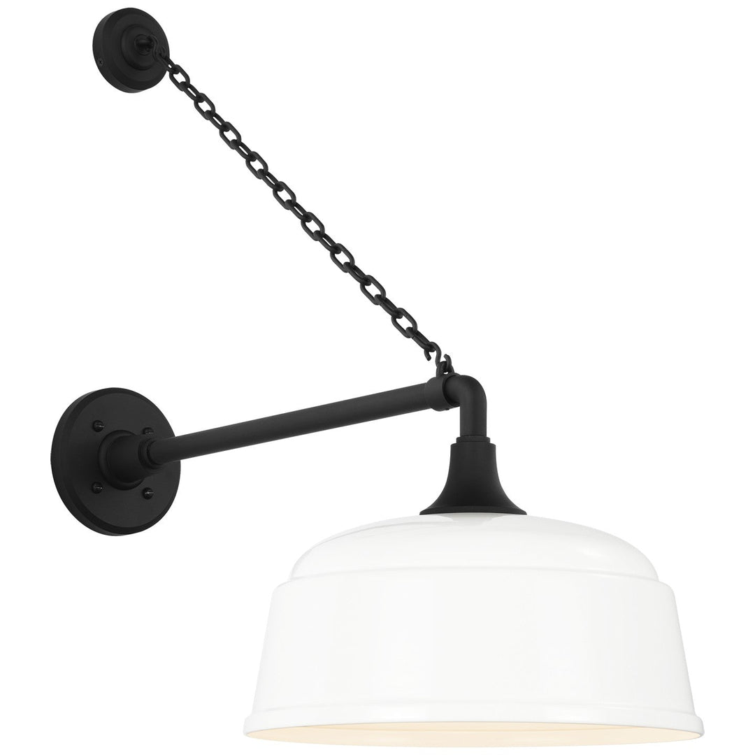 Visual Comfort Signature - TOB 2813MBK/S6-WHT - LED Barn Light - Academy Barn Light - Matte Black