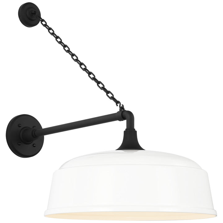Visual Comfort Signature - TOB 2813MBK/S7-WHT - LED Barn Light - Academy Barn Light - Matte Black