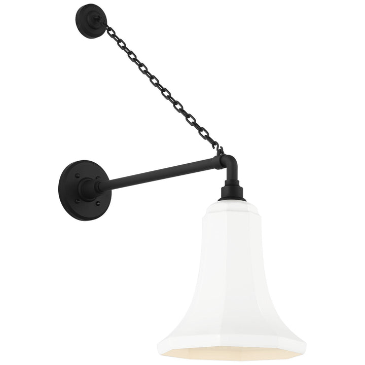 Visual Comfort Signature - TOB 2813MBK/S9-WHT - LED Barn Light - Academy Barn Light - Matte Black