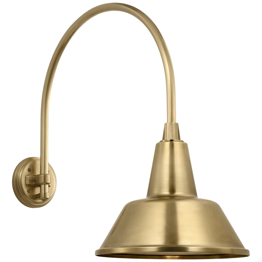 Visual Comfort Signature - TOB 2815HAB/S1-HAB - LED Barn Light - Academy Barn Light - Hand-Rubbed Antique Brass