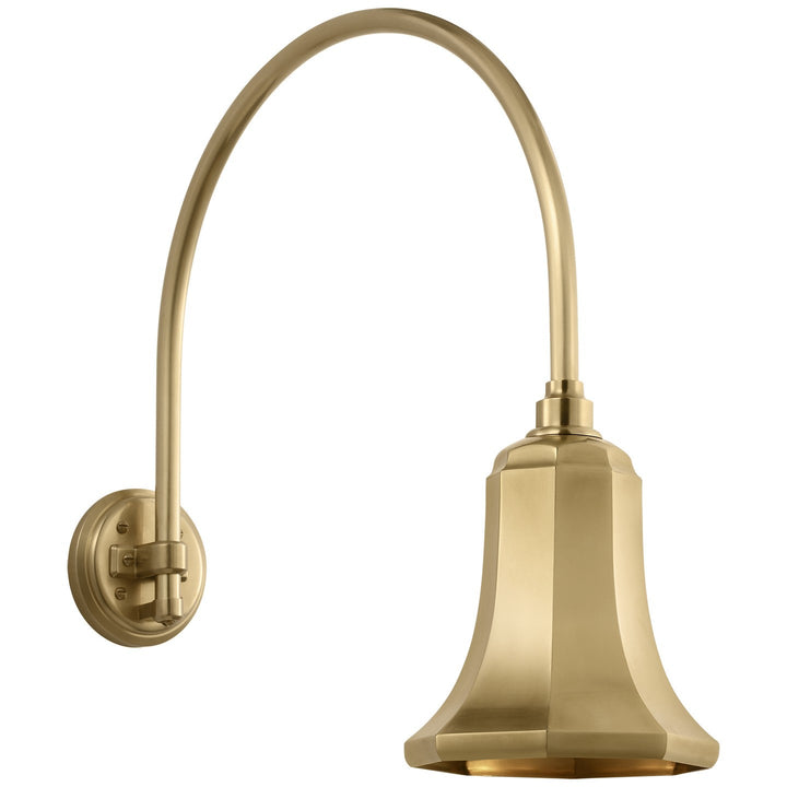 Visual Comfort Signature - TOB 2815HAB/S8-HAB - LED Barn Light - Academy Barn Light - Hand-Rubbed Antique Brass