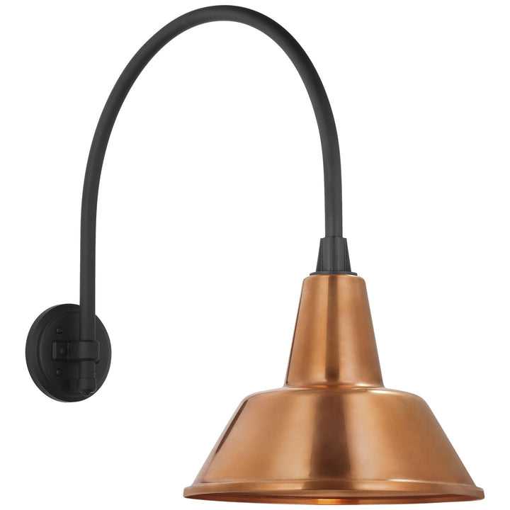Visual Comfort Signature - TOB 2815MBK/S1-SC - LED Barn Light - Academy Barn Light - Matte Black