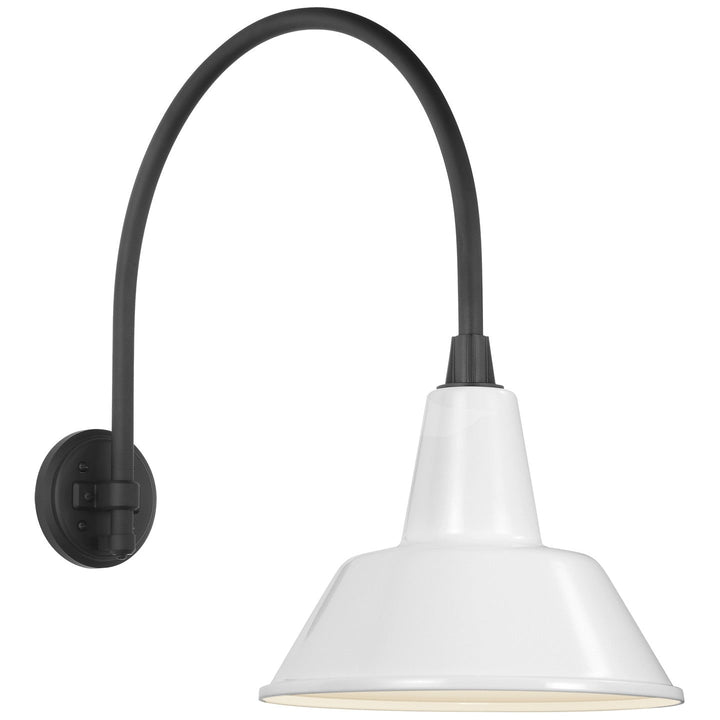 Visual Comfort Signature - TOB 2815MBK/S1-WHT - LED Barn Light - Academy Barn Light - Matte Black