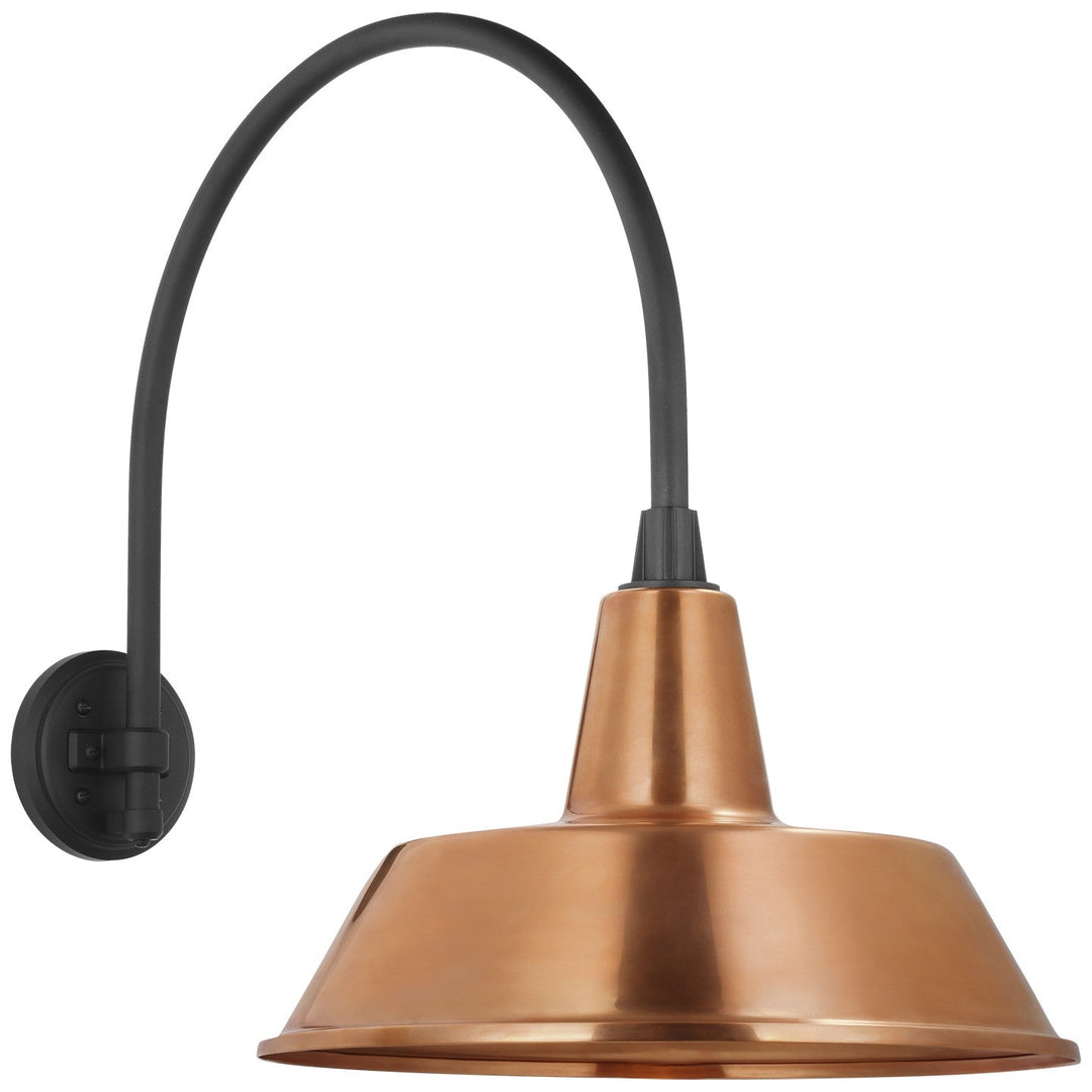 Visual Comfort Signature - TOB 2815MBK/S2-SC - LED Barn Light - Academy Barn Light - Matte Black