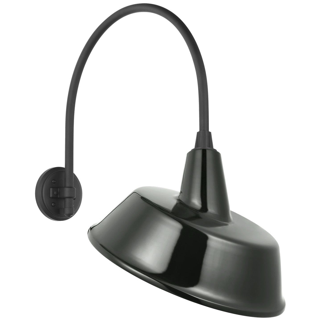Visual Comfort Signature - TOB 2815MBK/S4-G - LED Barn Light - Academy Barn Light - Matte Black