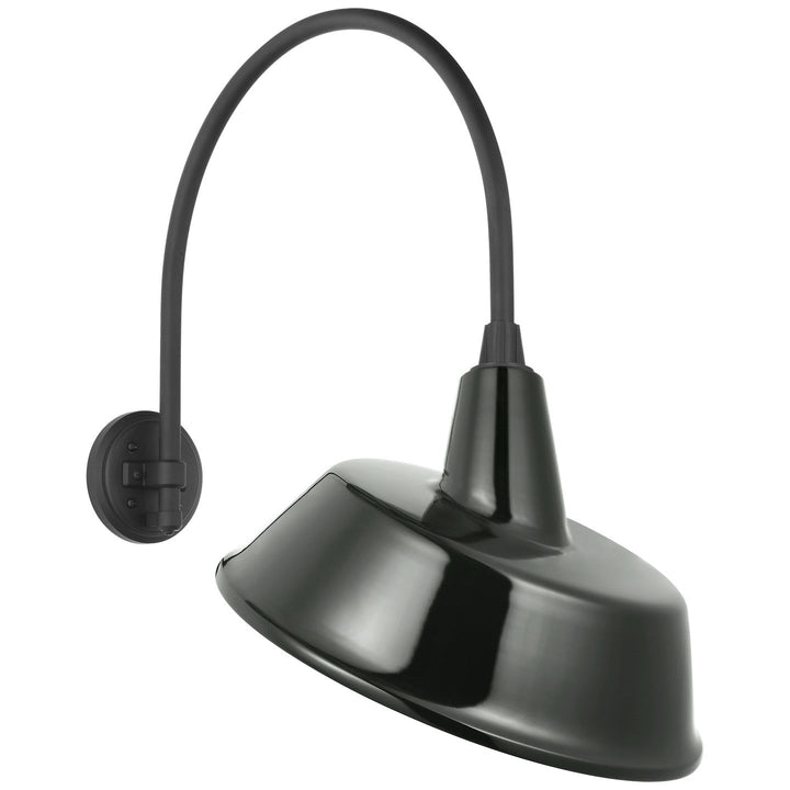 Visual Comfort Signature - TOB 2815MBK/S4-G - LED Barn Light - Academy Barn Light - Matte Black