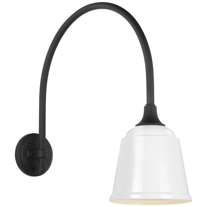 Visual Comfort Signature - TOB 2815MBK/S5-WHT - LED Barn Light - Academy Barn Light - Matte Black