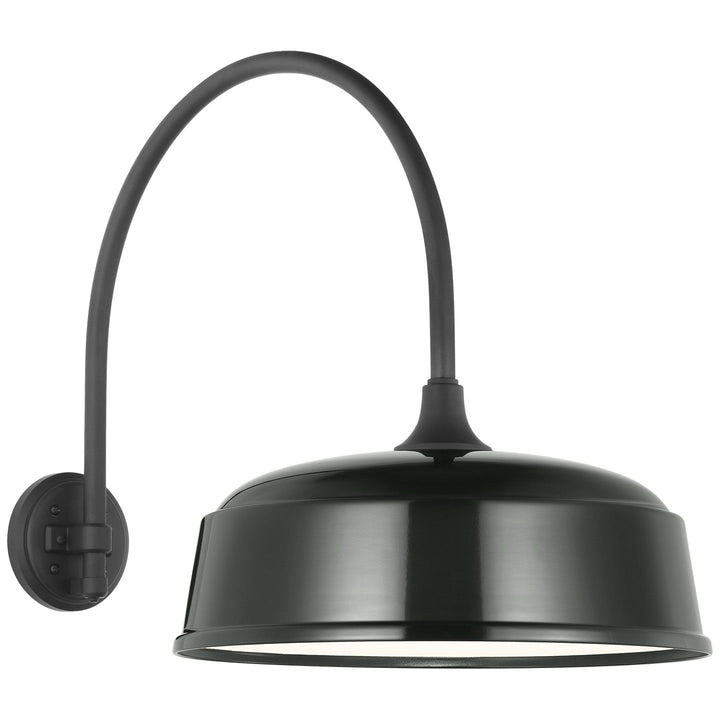 Visual Comfort Signature - TOB 2815MBK/S7-G - LED Barn Light - Academy Barn Light - Matte Black