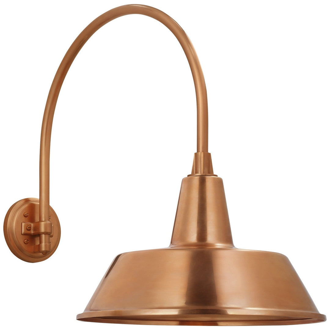 Visual Comfort Signature - TOB 2815SC/S2-SC - LED Barn Light - Academy Barn Light - Soft Copper