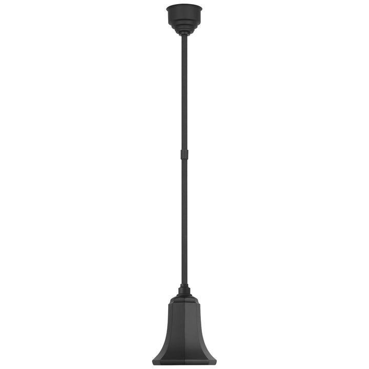 Visual Comfort Signature - TOB 5815MBK-MBK - LED Pendant - Academy Barn Light - Matte Black