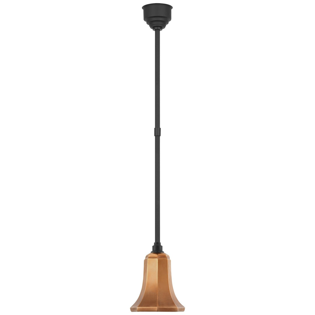 Visual Comfort Signature - TOB 5815MBK-SC - LED Pendant - Academy Barn Light - Matte Black