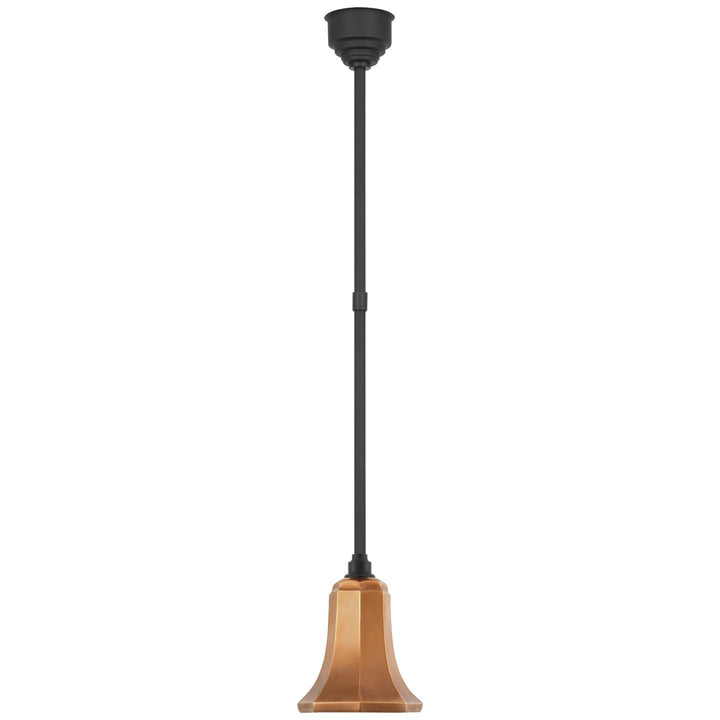 Visual Comfort Signature - TOB 5815MBK-SC - LED Pendant - Academy Barn Light - Matte Black