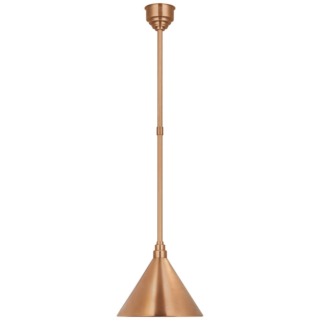 Visual Comfort Signature - TOB 5819SC-SC - LED Pendant - Academy Barn Light - Soft Copper