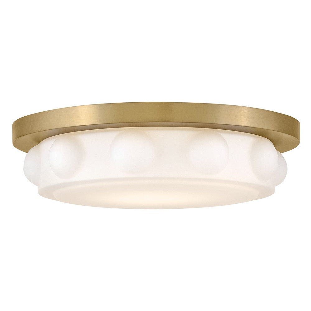 Hinkley - 47601LCB - LED Flush Mount - Zoey - Lacquered Brass