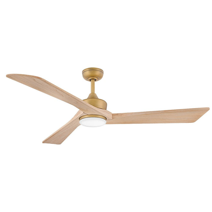 Hinkley - 903660FHB-LDD - 60"Ceiling Fan - Sculpt - Heritage Brass