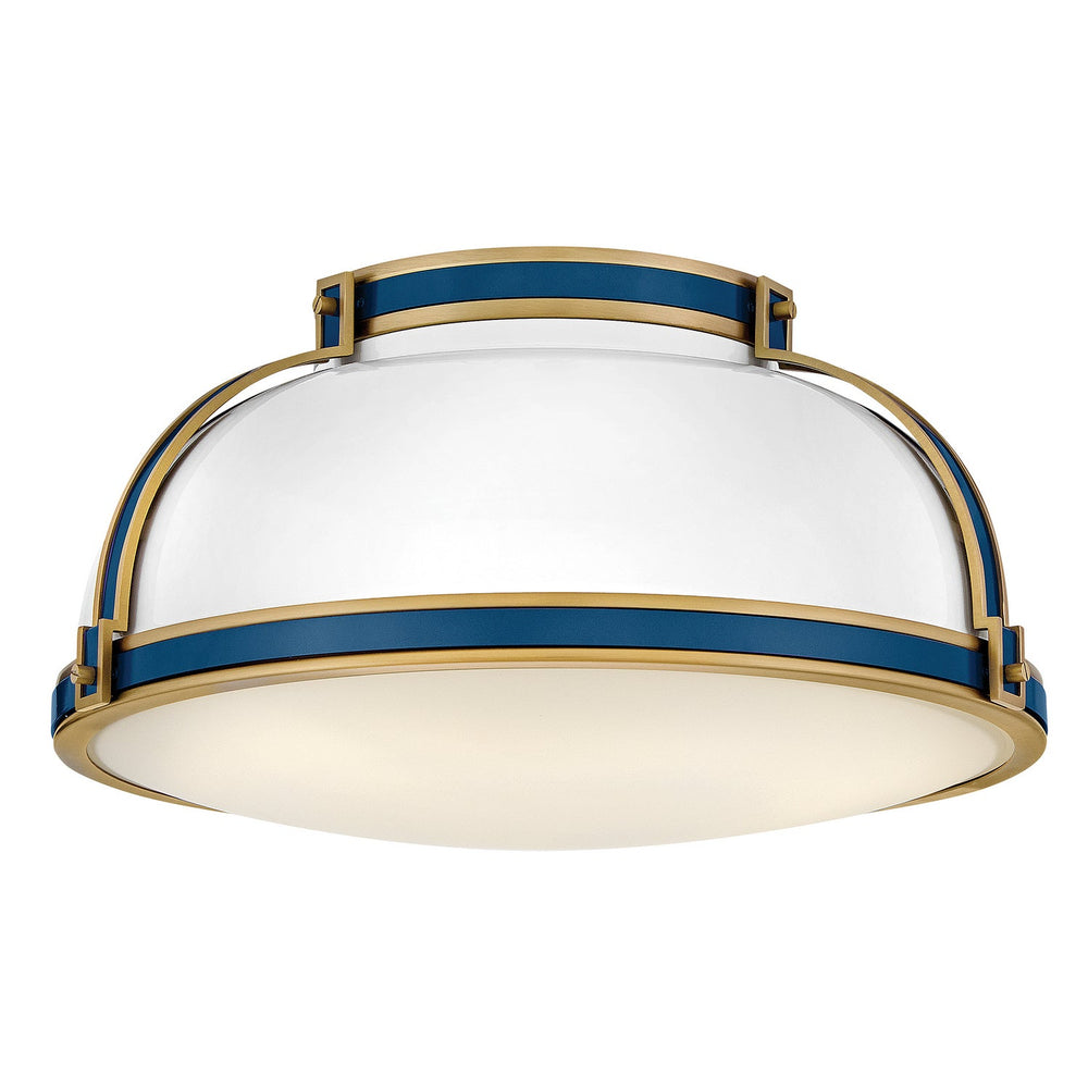 Hinkley - 46353GW-LCB - LED Flush Mount - Barton - Gloss White