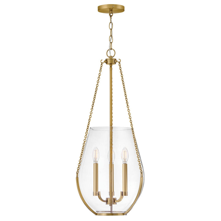 Hinkley - 48557LCB - LED Pendant - Farrin - Lacquered Brass
