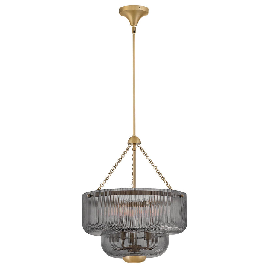 Hinkley - 48573LCB-SM - LED Pendant - Adella - Lacquered Brass